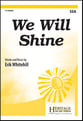 We Will Shine SSA choral sheet music cover